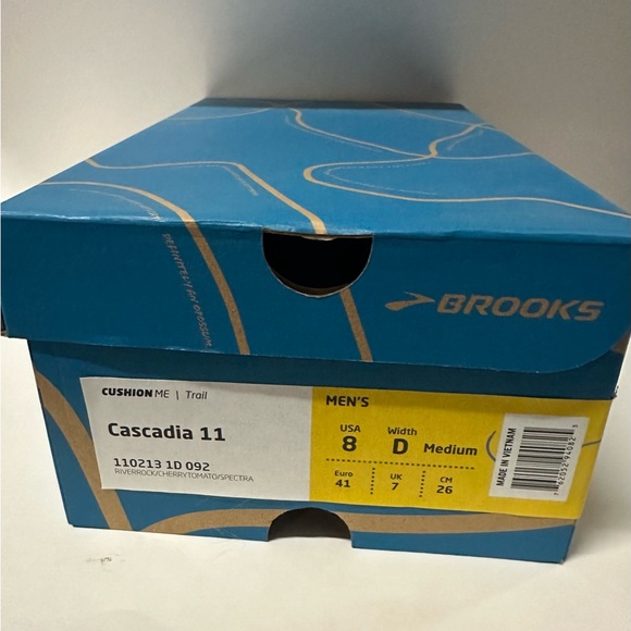Men’s Brooks Cascadia 11 Trail Running Shoes (Like-new) - Picture 6 of 6